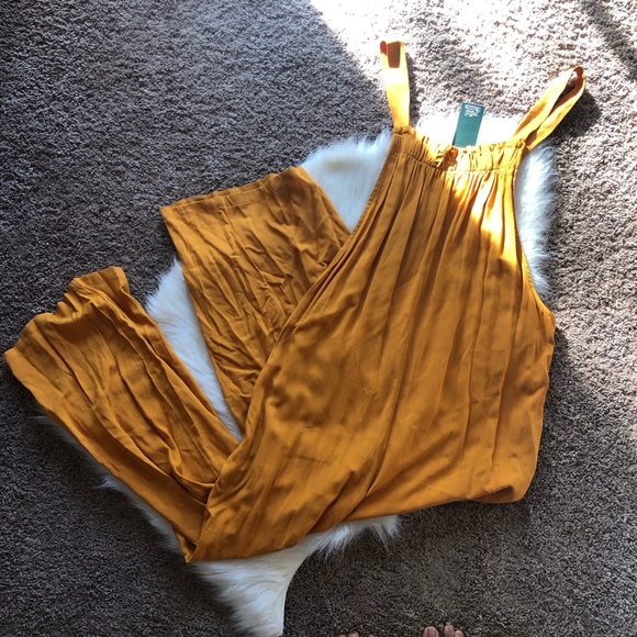 wild fable Pants - Mustard Jumpsuit